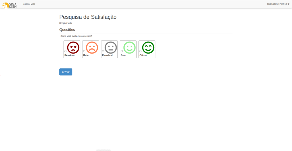 pesquisa de satisfação